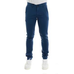 PANTALONE CHINO DESIGNER BLU